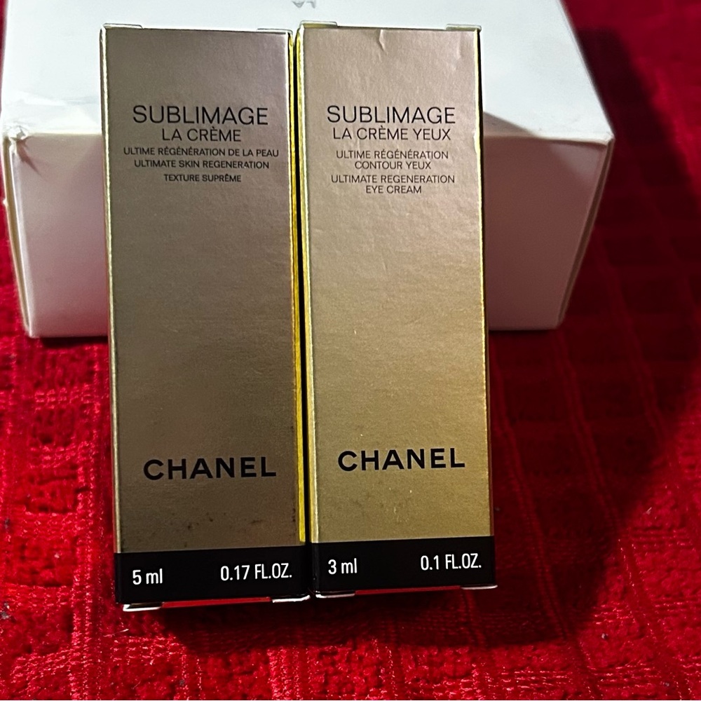 CHANEL Sublimage Skincare Duo in Gold